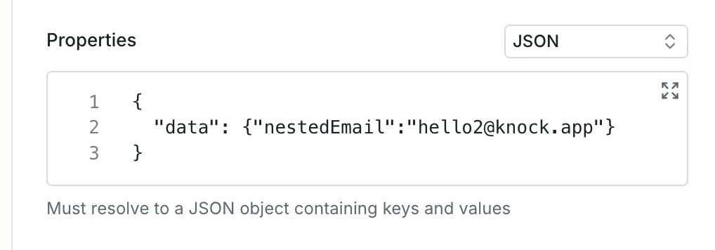 Code editor mode for configuring an update data function.
